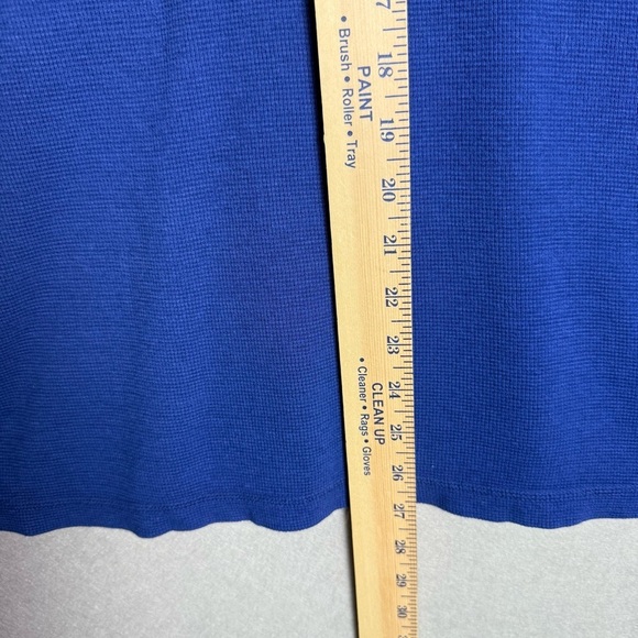 Peter Millar Navy Sunwashed Waffle Knit Quarter-Zip Pullover Soft Long Sleeve S - Picture 7 of 8